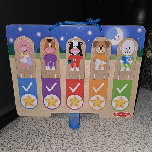Melissa & Doug Colorful Daily Routine Board - Picture 4 of 4